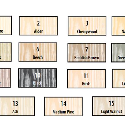 Graining Pen Colour Swatch